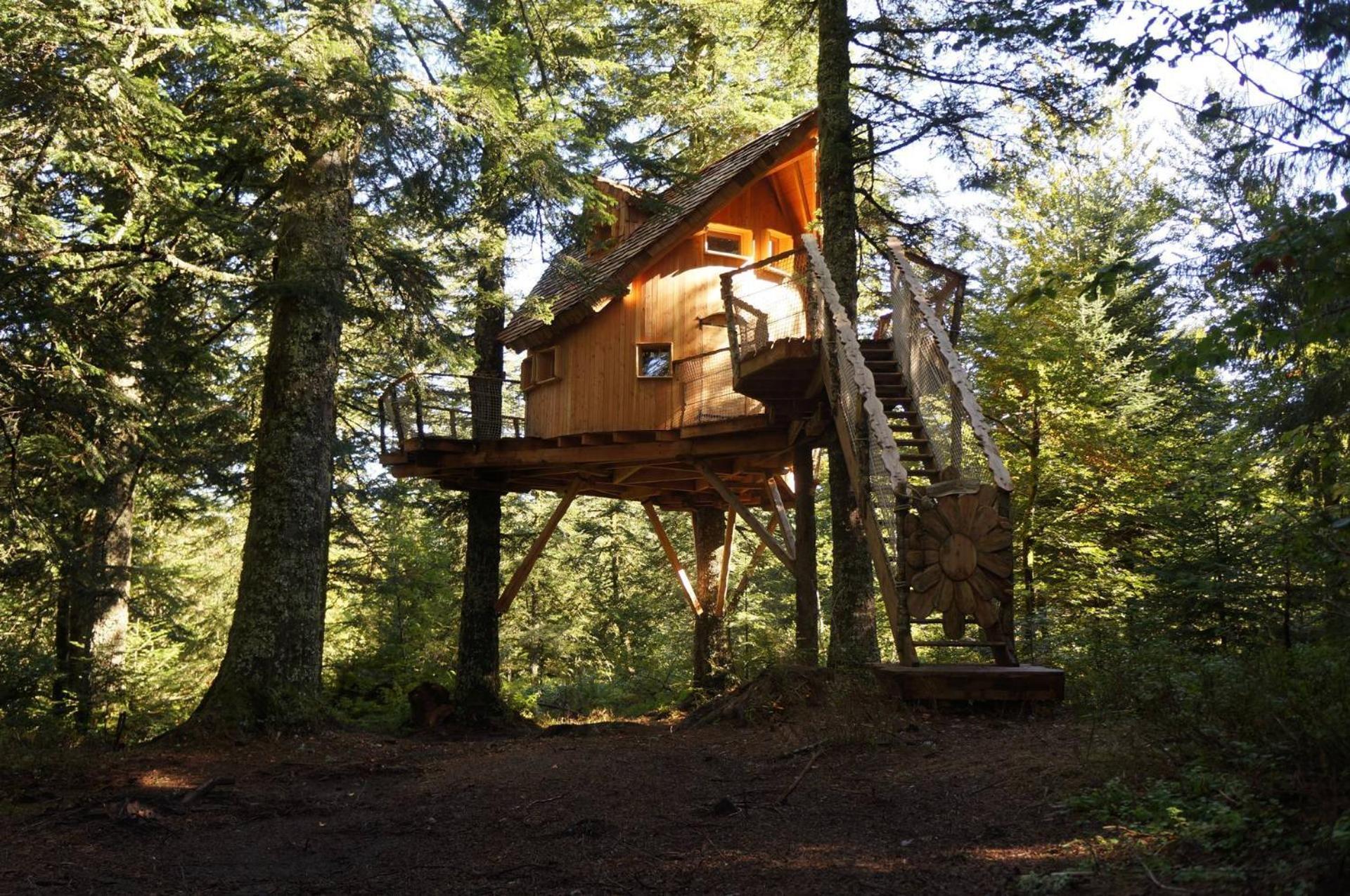 Cabanes Des Volcans La Tour-dʼAuvergne Rom bilde