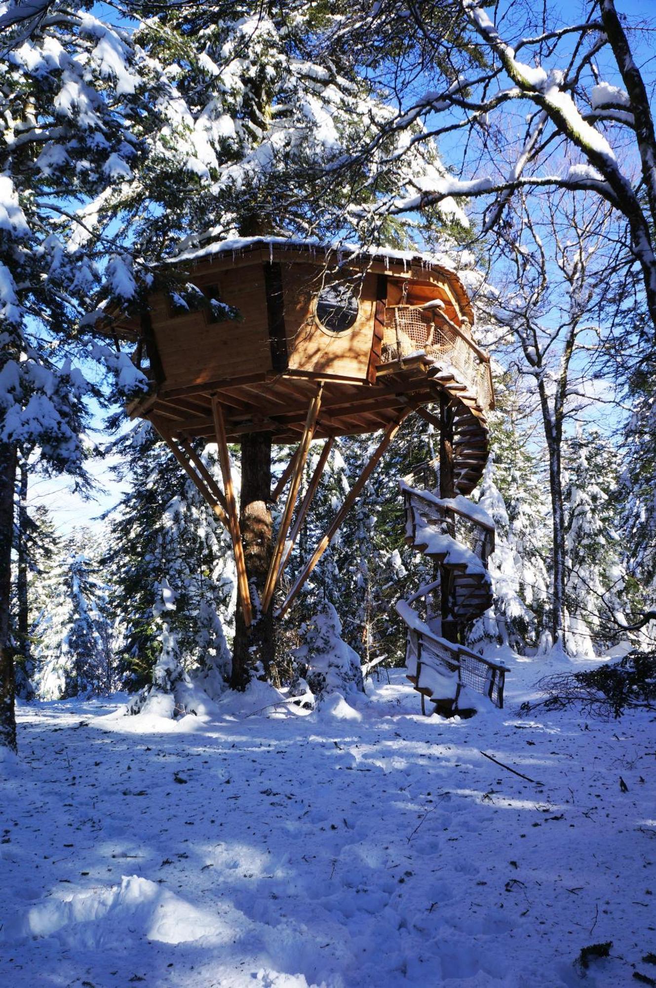 Cabanes Des Volcans La Tour-dʼAuvergne Rom bilde
